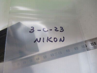 NIKON JAPAN PLASTIC HOLDER PPS CUBE FILTER  MICROSCOPE PART AS PICTURED &3-C-23