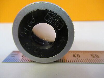 CARL ZEISS GERMANY 12.5X EYEPIECE POL LENS MICROSCOPE PART AS PICTURED &A2-FT-58