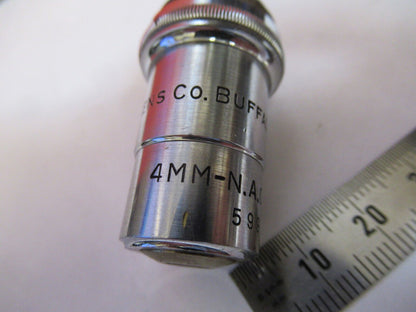 AO AMERICAN OPTICS VINTAGE 44X OBJECTIVE MICROSCOPE PART AS PICTURED #R3-C-23