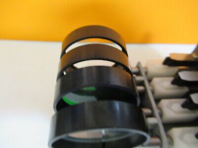 LEICA DMRB 505004 FILTER ASEEMBLY SET MICROSCOPE PART AS PICTURED #P6-A-36