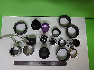 LOT MICROSCOPE PARTS ASSORTED  #11-A-01