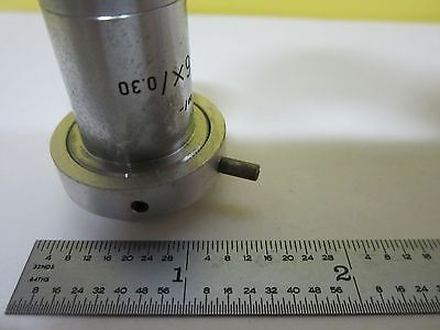 MICROSCOPE PART LEITZ GERMANY OBJECTIVE PL 16X OPTICS AS IS BIN#U7-26