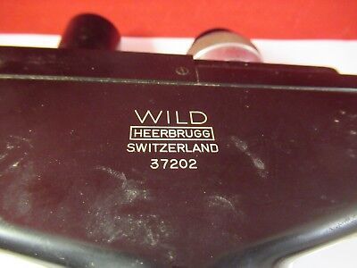 WILD HEERBRUGG SWISS M20 BINOCULAR HEAD MICROSCOPE PART OPTICS &33-B-07