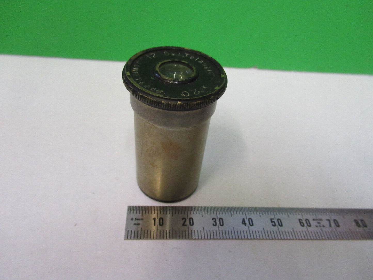 J. SWIFT ENGLAND EYEPIECE ANTIQUE MICROSCOPE PART AS PICTURED &Z6-A-86