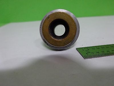 MICROSCOPE PART OBJECTIVE SPENCER 4X AMERICAN OPTICS AS IS  BIN#W3-31