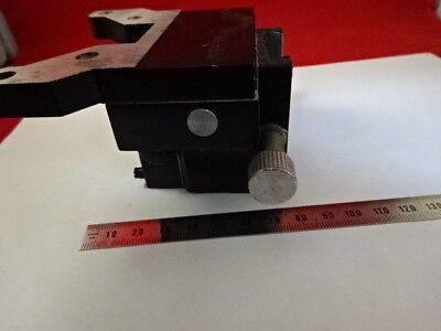 VICKERS ENGLAND PHOTOPLAN  STAGE TABLE HOLDER MICROSCOPE PART AS IS #90-B-54