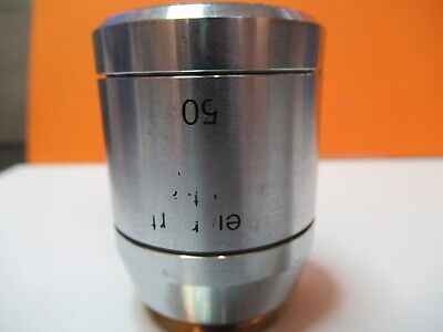 POLYVAR REICHERT AUSTRIA OBJECTIVE 50X IK MICROSCOPE PART AS PICTURE &W8-A-83