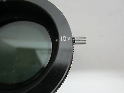 NIKON POLARIZER ANALYZER 10X MICROSCOPE AS IS BIN#J3-24