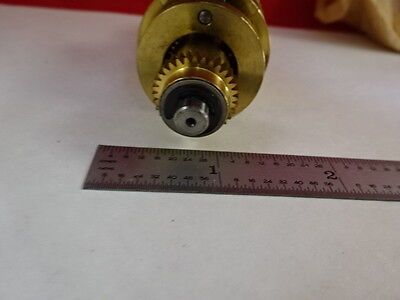 MICROSCOPE PART GERMANY LEITZ BRASS MECHANISM AS IS BIN#P1-C-10