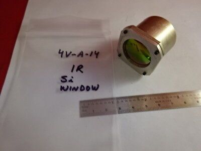 OPTICAL INFRARED LENS WINDOW SILICON IR PRO OPTICS as pictured #4V-A-14