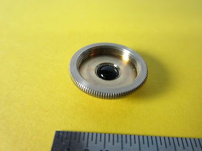 MICROSCOPE PART BECK LONDON OBJECTIVE LENS END PIECE OPTICS BIN#19V-90