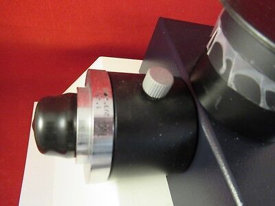 LEICA DMR GERMANY HEAD 551011 BINOCULAR MICROSCOPE PART OPTICS &100-30