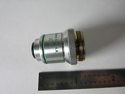 MICROSCOPE PART OBJECTIVE 10X BAUSCH LOMB OPTICS BIN#C8-17