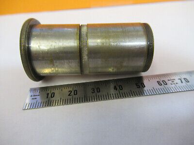 ANTIQUE CARL ZEISS RARE EYEPIECE "8" GERMANY MICROSCOPE PART AS PICTURED P9-A-57