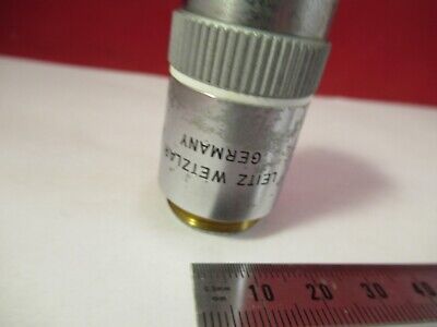 LEITZ OBJECTIVE 100X INFINITY NPL OPTICS MIKROSKOPTEIL WIE ABGEBILDET #10-B-25