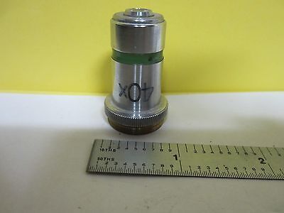 MICROSCOPE PART OBJECTIVE COOKE 40X OPTICS AS IS BIN#34-T-18