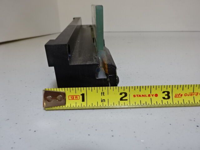 MICROSCOPE PART HEIDENHAIN GERMANY C10 DIADUR SCALE READER OPTICS AS IS #AR-02