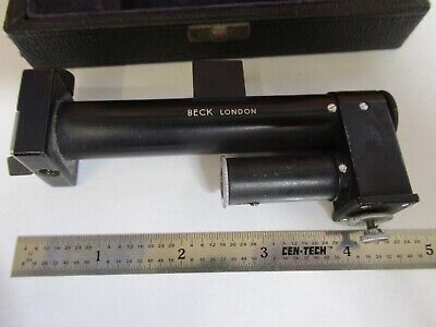 ANTIQUE NICE SPECTROSCOPE BECK LONDON OPTICS MICROSCOPE AS PICTURED &A3-B-73