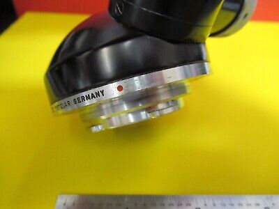 LEITZ WETZLAR GERMANY TUBUS BERTRAND POL MICROSCOPE PART AS PICTURED &FT-6-100