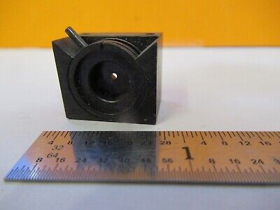 OPTICAL MOUNTED IRIS DIAPHRAGM OPTICS MICROSCOPE PART AS PICTURED &5K-A-46