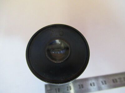 ANTIQUE BAUSCH LOMB POL EYEPIECE 7.5 OPTICS MICROSCOPE PART AS PICTURED #P4-B-63