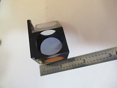 LEICA LEITZ ERGOPLAN glass prism head MICROSCOPE PART AS PICTURED &Q6-A-07