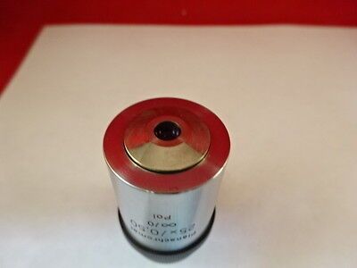 MICROSCOPE PART ZEISS POLARIZER OBJECTIVE 25X POL INFINITY OPTICS AS IS #X6-B-10