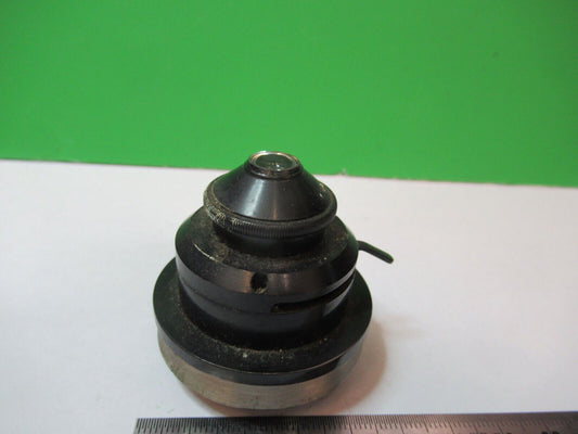 ANTIQUE SPENCER CONDENSER + IRIS ASSEMBLY MICROSCOPE PART AS PICTURED &P4-B-106