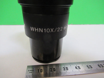 MICROSCOPE EYEPIECE WHN10X/22 LENS OPTICAL OLYMPUS JAPAN OPTICS BIN#H2-A-07