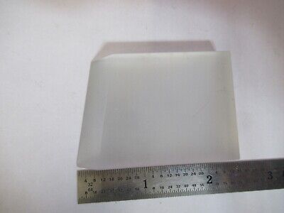 FOR PARTS OPTICAL FLAT MIRROR THICK GLASS scratches OPTICS AS PICTURED #Q1-A-45