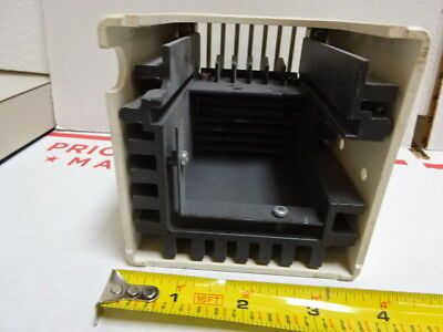 ZEISS GERMANY 447217 LAMP HOUSING HEAT SINK MICROSCOPE PART OPTICS AS IS #96-99