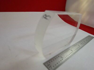 RACETRACK BLOCK WINDOW GLASS OPTICAL OPTICS AS PICTURED &Z8-20