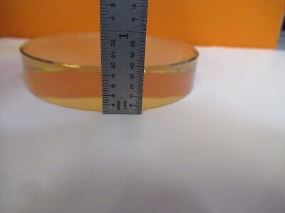 OPTICAL FLAT COATED 3" DIAMETER ZERODUR LASER OPTICS AS PICTURED &16-A-05