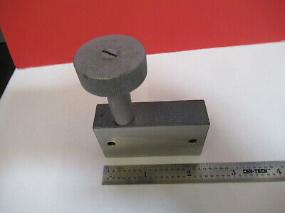 LEITZ WETZLAR GERMANY KNOB GEAR DOVETAIL MICROSCOPE PART AS PICTURED #B1-A-27