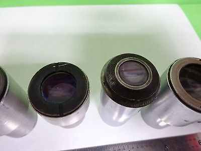 FOR PARTS MICROSCOPE OCULAR EYEPIECES OPTICS AS IS BIN#Y2-19