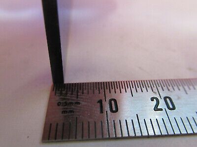 ANTIQUE BLUE GLASS SLIDE FILTER OPTICS MICROSCOPE PART AS PICTURED &F6-B-116