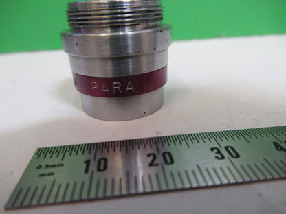 WATSON LONDON  PARA 4X OBJECTIVE OPTICS MICROSCOPE PART AS PICTURED R2-B-77