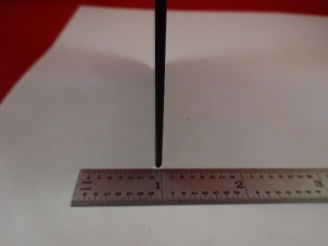 VERY NICE SPECIMEN GLASS PLATE OPTICS MICROSCOPE PART AS IS &33-A-42