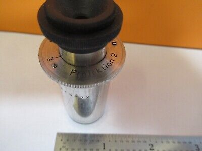 ANTIQUE ERNST LEITZ WETZLAR EYEPIECE PROJECTIK MICROSCOPE AS PICTURED &A3-B-85