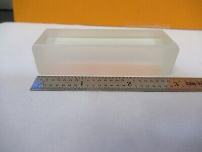 OPTICAL GLASS BAR 3/4" x 1" x 3" OPTICS AS PICTURED &5K-A-37