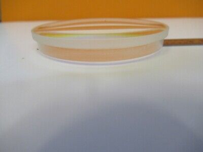 OPTICAL BI CONVEX LENS OPTICS STEPPED AS PICTURED &FT-1-A-34