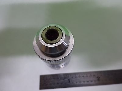 MICROSCOPE PART OBJECTIVE LEITZ GERMANY EF 10X OPTICS AS IS BIN#V3-B-13