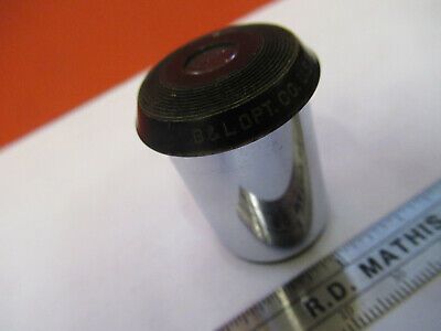 ANTIQUE BAUSCH LOMB EYEPIECE 10X OPTICS MICROSCOPE PART AS PICTURED &8z-a-115