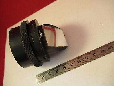 ZEISS GERMANY LENS + IRIS + MIRROR ILLUM MICROSCOPE PART AS PICTURED &96-A-03