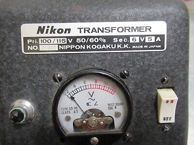 ANTIQUE NIKON JAPAN KOGAKU TRANSFORMER MIKROSKOP TEIL WIE ABGEBILDET &amp; TC-2