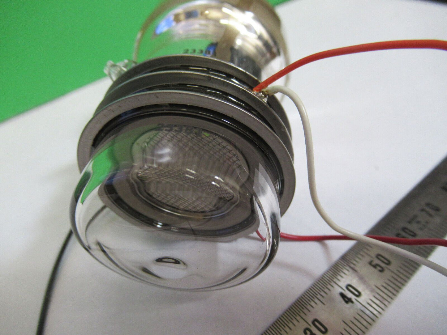 OPTICAL EMR 23381 VACUUM TUBE PHOTODIODE GRID LASER OPTICS AS PICTURED Q7-A-52