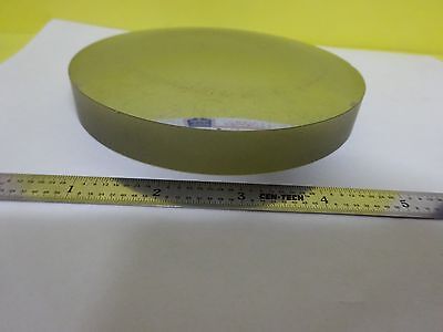 OPTICAL HUGE PLANO CONVEX LENS [scratched] for LASER OPTICS AS IS BIN#X3-02