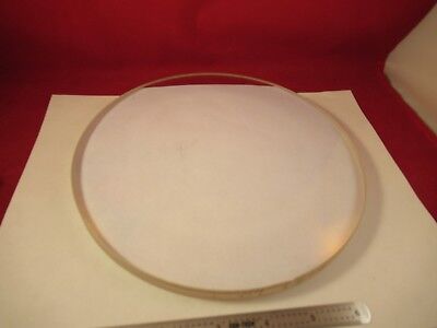 HUGE OPTICAL CONVEX CONCAVE LENS 8.25" DIAMETER GLASS THICK PRO OPTICS &M3-A-02