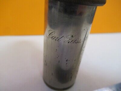 ANTIQUE CARL ZEISS EYEPIECE "2" OPTICS MICROSCOPE PART AS PICTURED &8M-A-67