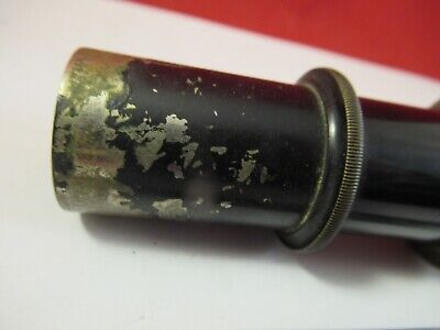 ANTIQUE BRASS TUBUS SPENCER BUFFALO MICROSCOPE PART AS PICTURED &FT-5-193